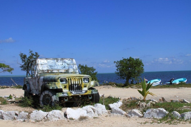 Jeeps y playa
